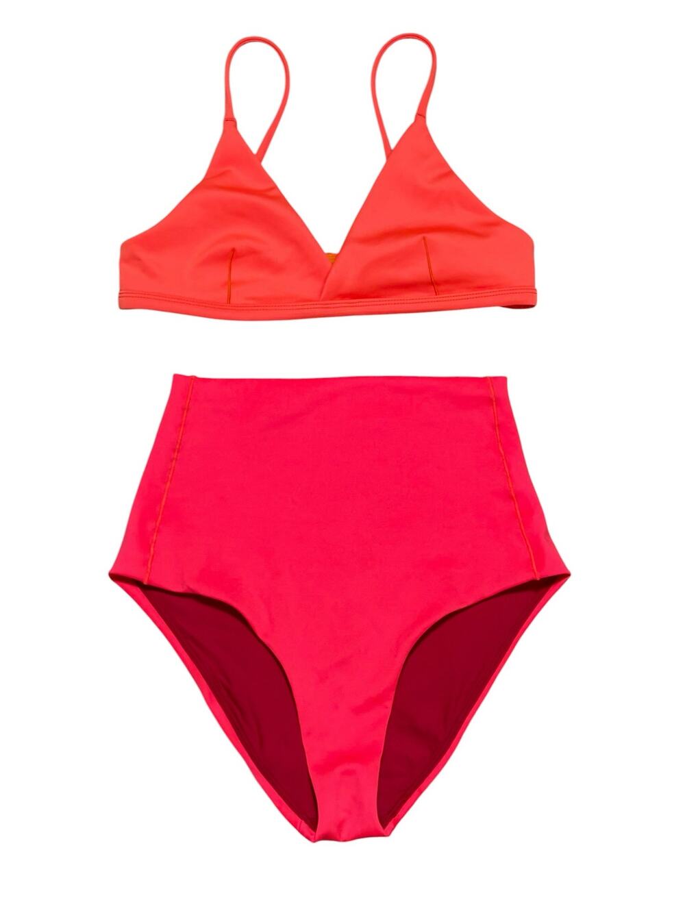 SOLD SOLD SOLD Left On Friday Bikini Set Small Orange Pink